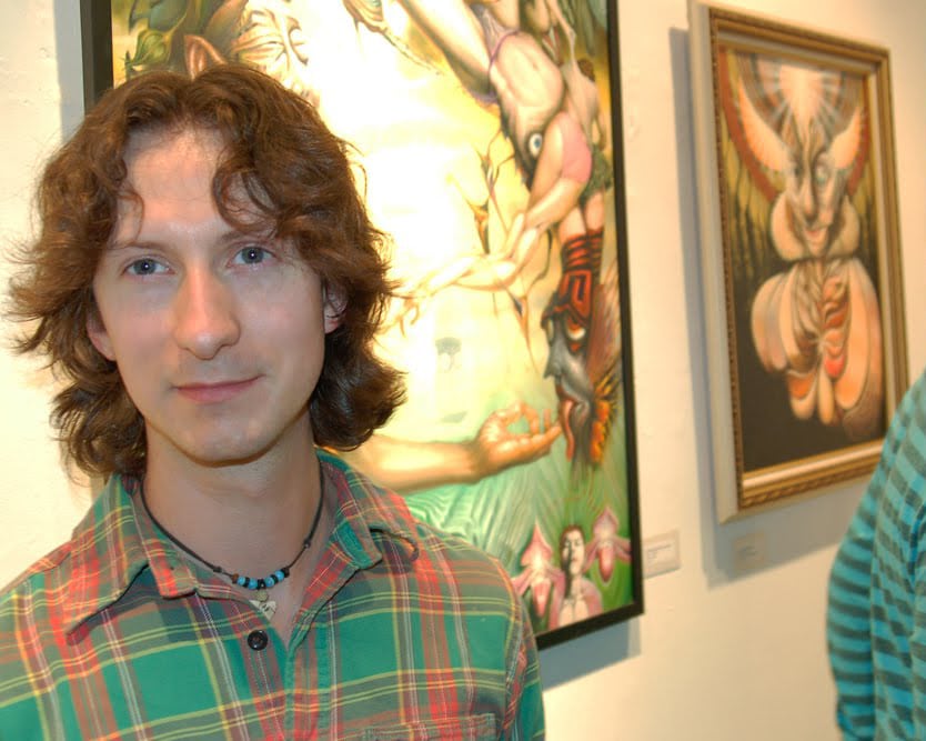 Cody at the International Visions Gallery, Washington DC