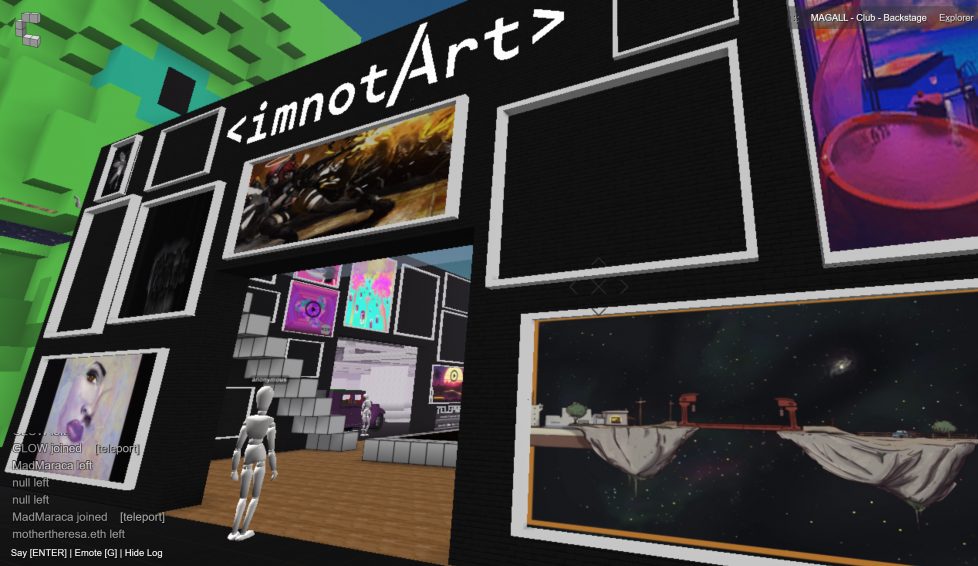 imnotArt community gallery